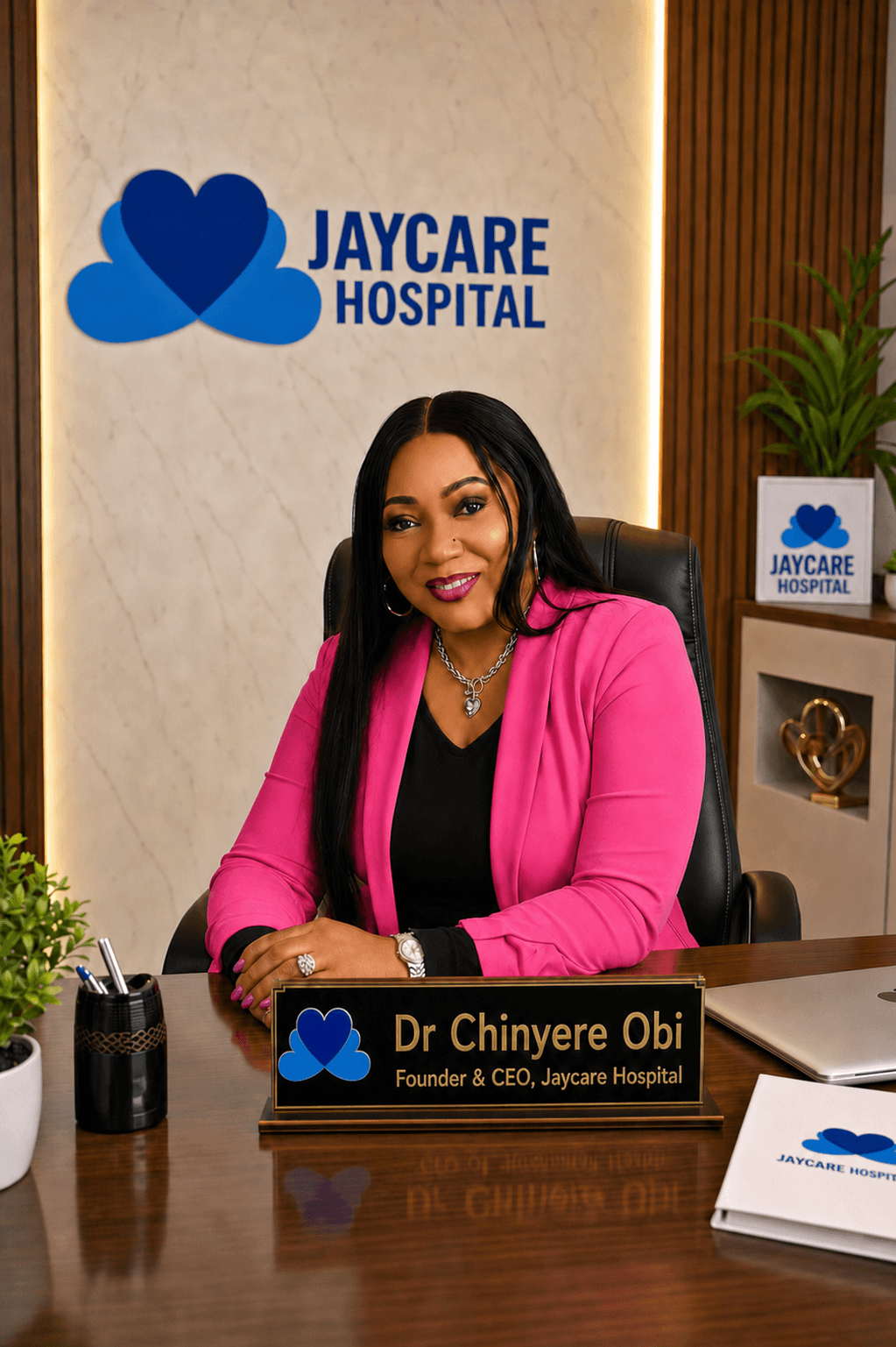 Dr. Chinyere Obi, Founder and CEO of Jaycare Hospital