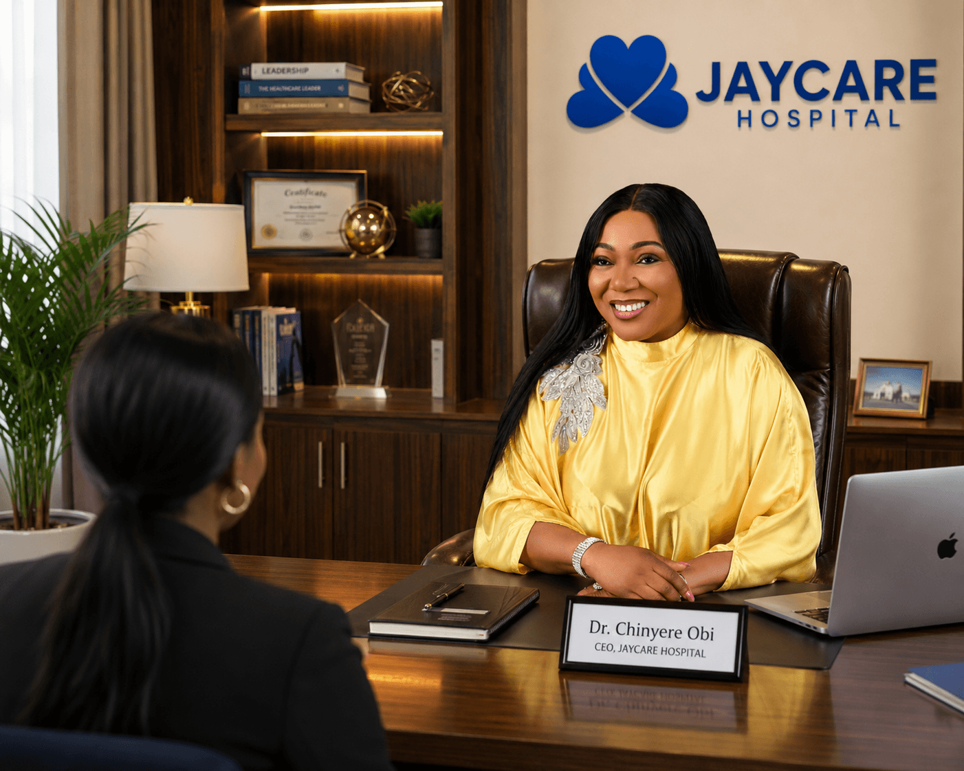 Dr. Chinyere Obi, Founder and CEO of Jaycare Hospital