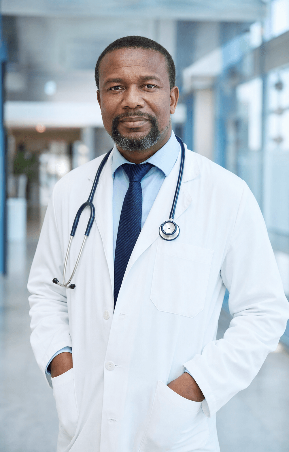 Nigerian clinician at Jaycare Hospital