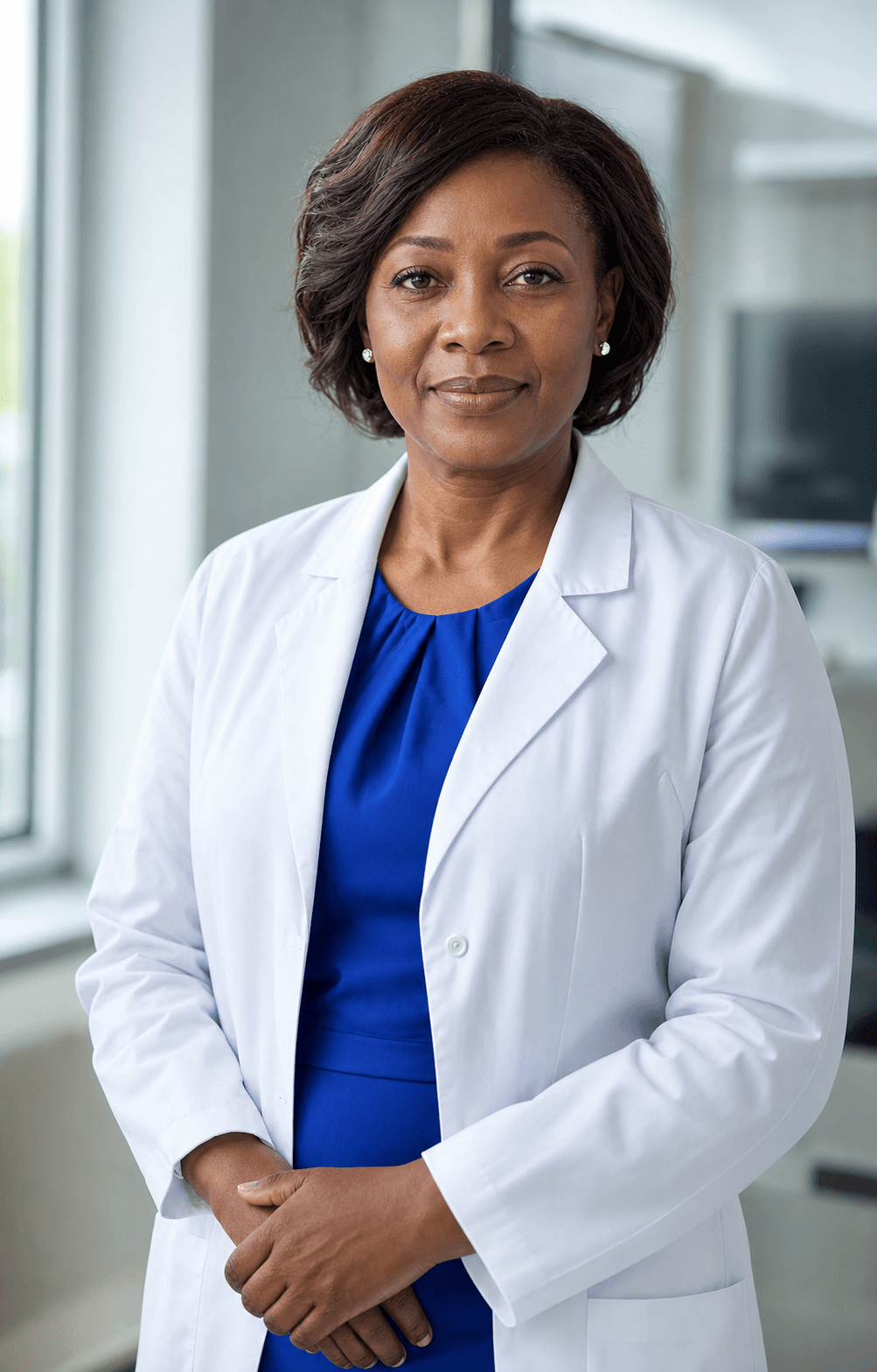 Nigerian clinician at Jaycare Hospital
